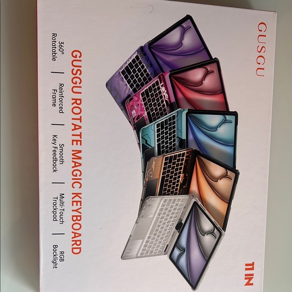Blue Tablet Keyboard Case